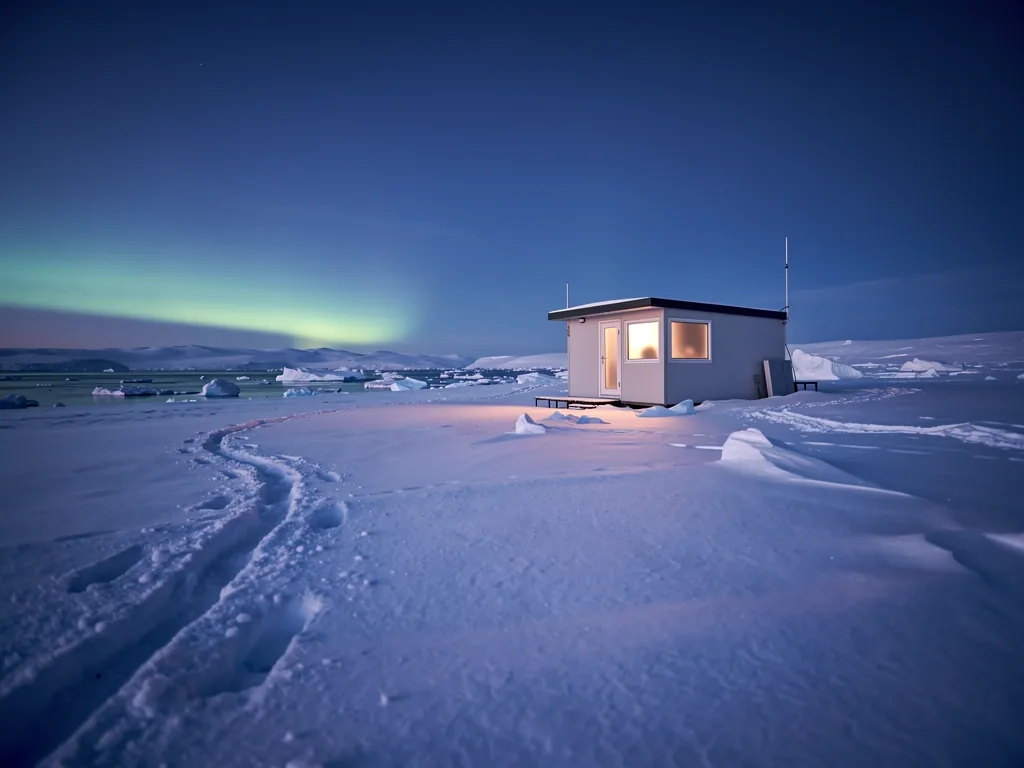 The silence of the arctic tundra